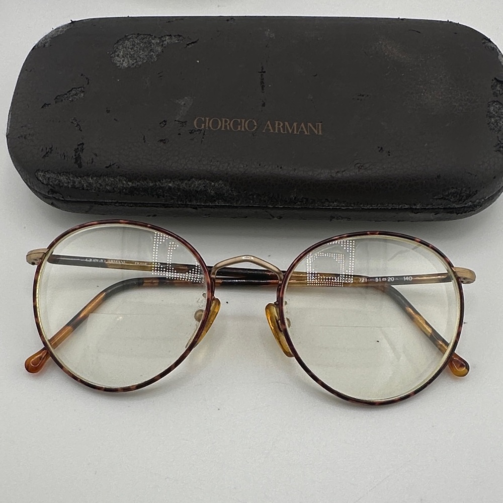 Vintage Giorgio Armani Oval Frames